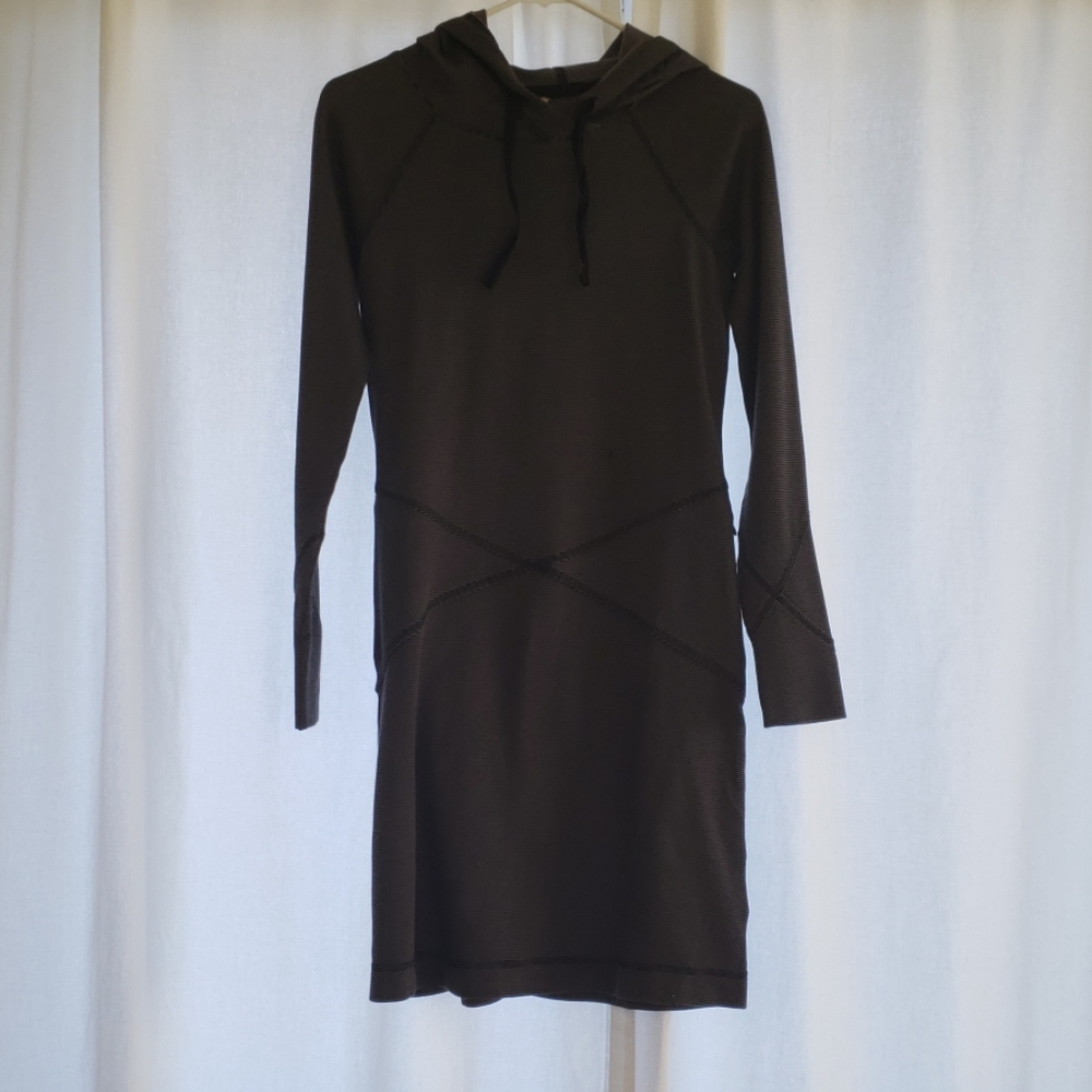 Royal Robbins black/grey hooded dress